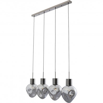 Hanglamp Supernova 110cm zilver Kare Design