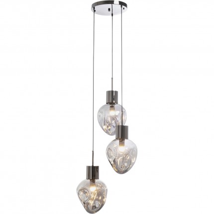 Hanglamp Supernova 45cm zilver Kare Design