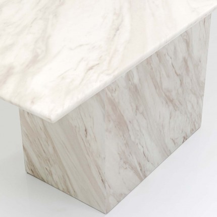 Table Artistico white marble 160x90cm Kare Design