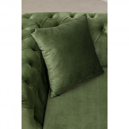 Sofa Bellissima 2-Zits fluweel groen Kare Design