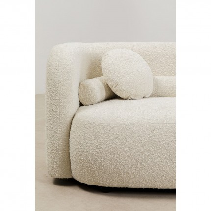 Sofa Kelly Boucle 3-Zits creme Kare Design