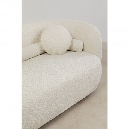 Sofa Kelly Boucle 3-Seater Cream Kare Design