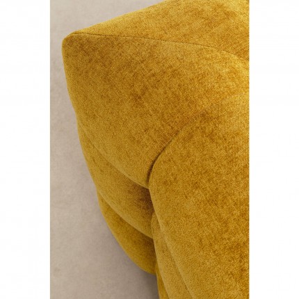 Sofa Salamanca 3-seater yellow Kare Design