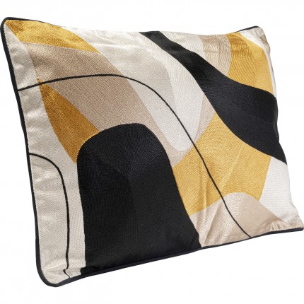 Cushion Fields yellow 60x40cm Kare Design