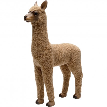 Deco alpaca 48cm brown Kare Design