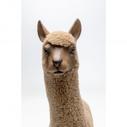 Woonaccessoires alpaca bruin 48cm Kare Design