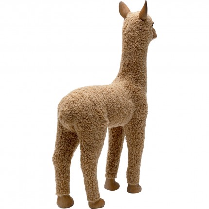 Deco alpaca 48cm brown Kare Design