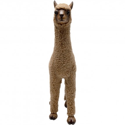 Decoratie alpaca bruin 38cm Kare Design