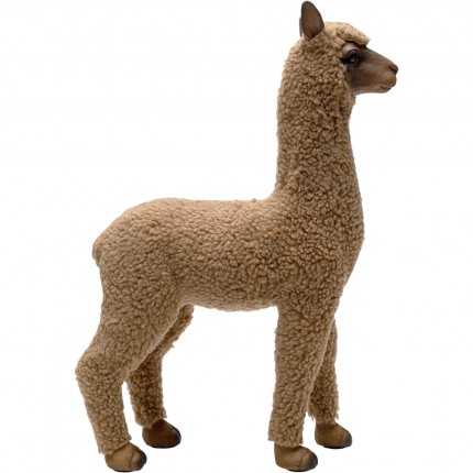 Decoratie alpaca bruin 38cm Kare Design