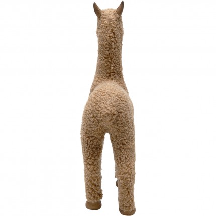 Decoratie alpaca bruin 38cm Kare Design