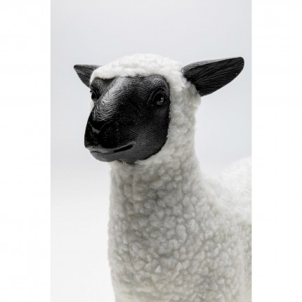 Deco lamb 28cm white Kare Design