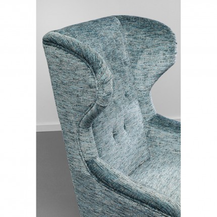 Armchair Granny blue Kare Design