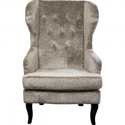 Armchair Granny grey Kare Design