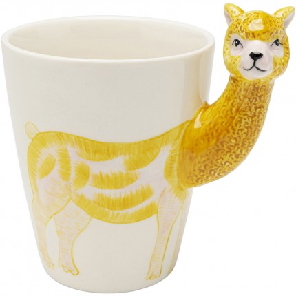 Mokken alpaca geel (4/set) Kare Design