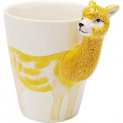 Mokken alpaca geel (4/set) Kare Design