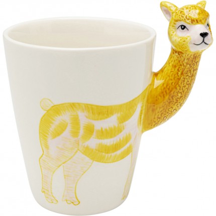 Mokken alpaca geel (4/set) Kare Design