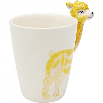 Mokken alpaca geel (4/set) Kare Design