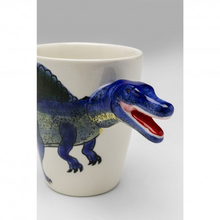 Mokken dinosaurus blauw (4/set) Kare Design