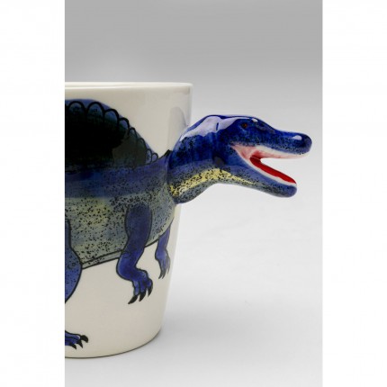 Mokken dinosaurus blauw (4/set) Kare Design