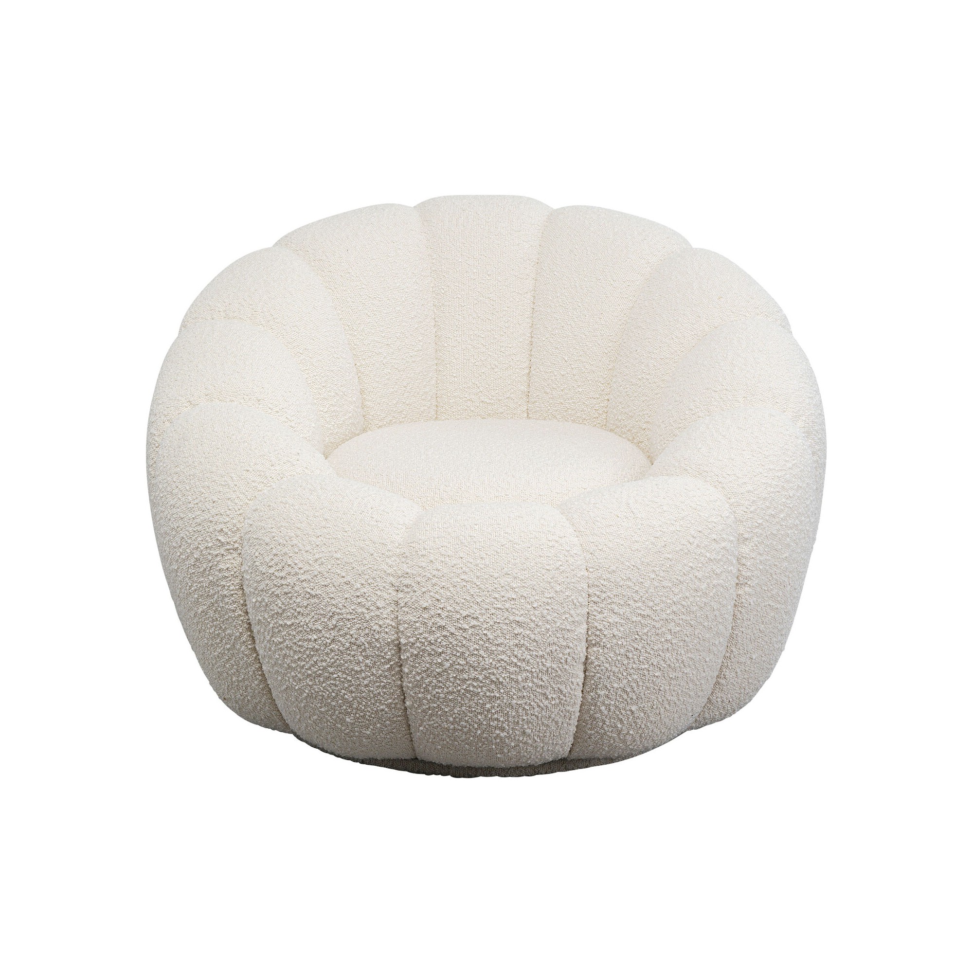 Fauteuil pivotant Peppo Bloom blanc