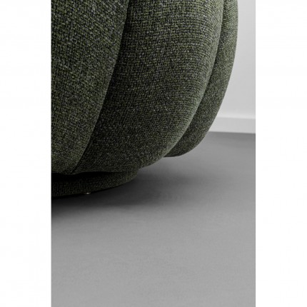 Draaifauteuil Peppo Bloom Melange groen Kare Design