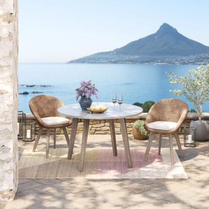 Tuinmeubilair tafel en 4 stoelen Mahalo Kare Design