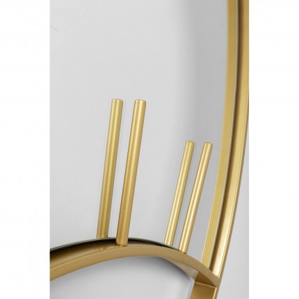 Wall Mirror Occhi gold eye  Ø100cm Kare Design