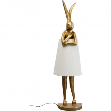 Floor Lamp Animal rabbit 150cm gold Kare Design