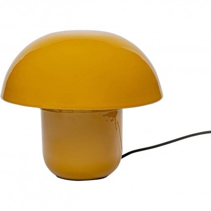 Tafellamp Mushroom 27cm geel Kare Design