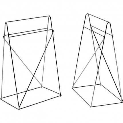 Bureauvoet Polar zwart (2/set) Kare Design