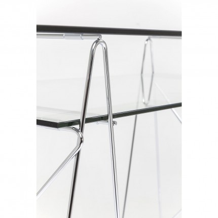 Desk base Polar chrome (2/set) Kare Design