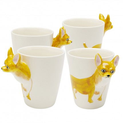 Mokken chihuahua (4/set) Kare Design