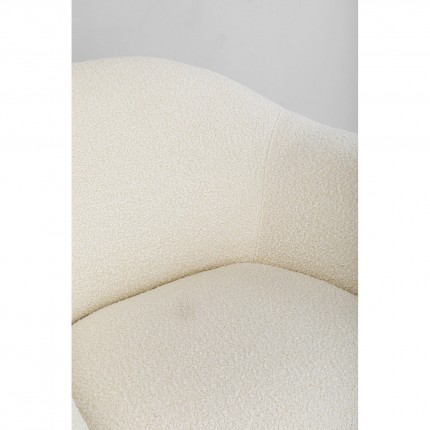 Armchair Dreamy cream Kare Design