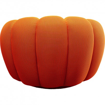 Draaifauteuil Peppo Bloom oranje Kare Design