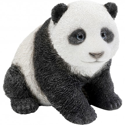 Decoratie zitten baby panda 13cm Kare Design