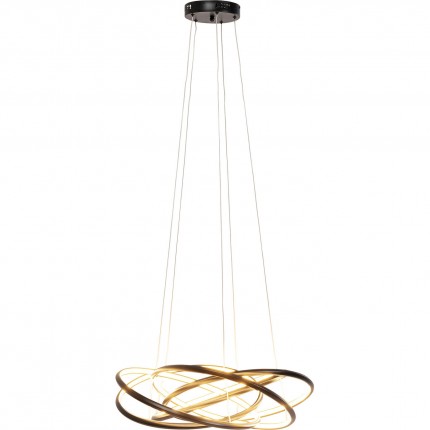 Hanglamp Saturn LED zwart Kare Design