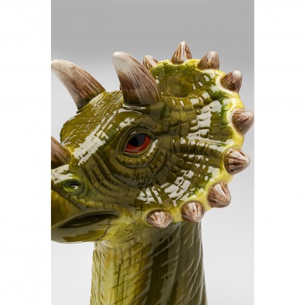 Vase dinosaur green 33cm Kare Design