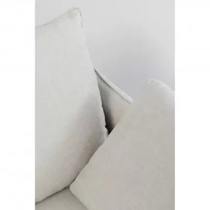 Sofa Edna 3-Zits creme Kare Design