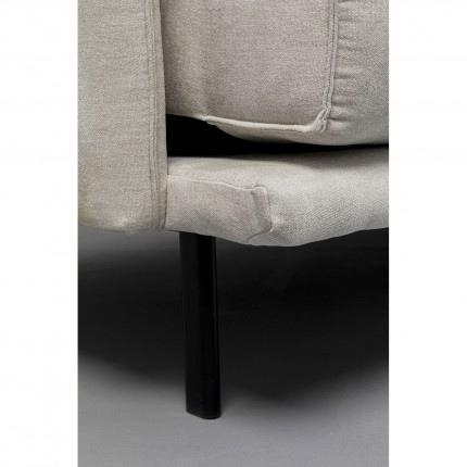 Sofa Edna 3-Zits creme Kare Design