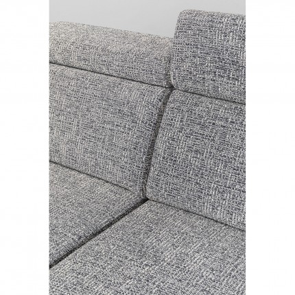 Sofa Bed Serena right grey Kare Design