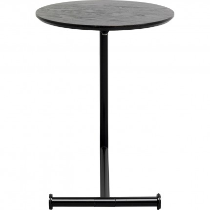 Side Table Easy Living wood black Kare Design