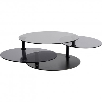 Coffee Table Twist black 90cm Kare Design