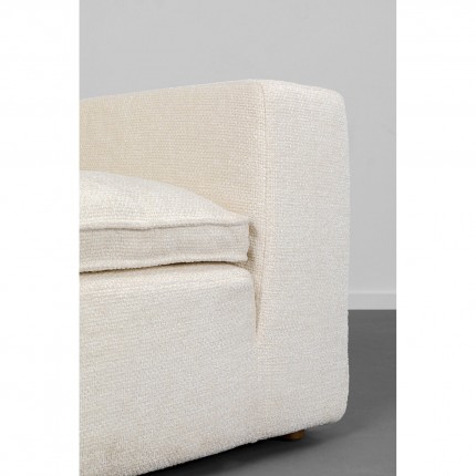 Sofa Carole 3-Zits creme Kare Design