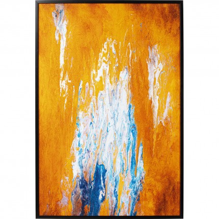 Framed Picture Artistas orange 120x180cm Kare Design