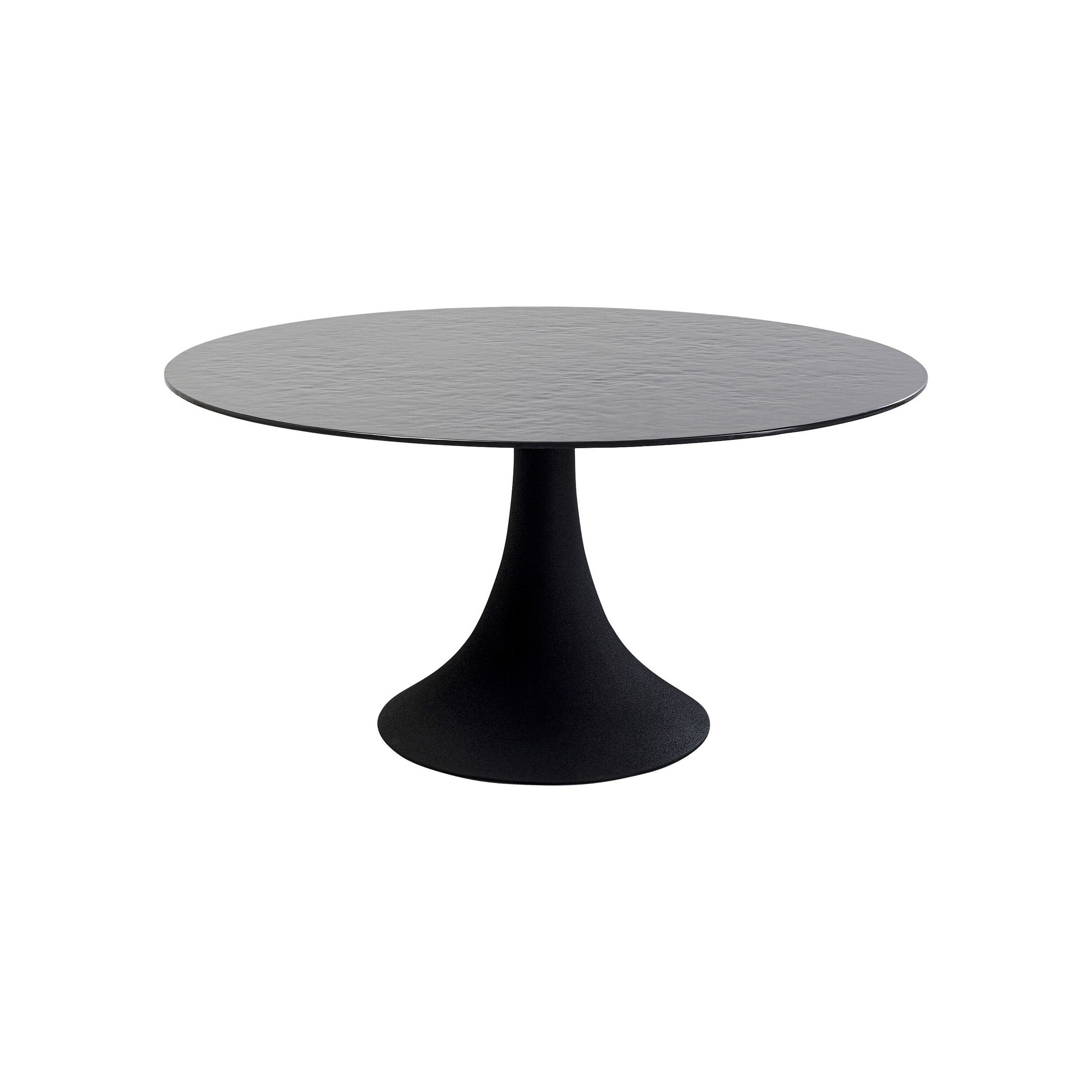 Table Grande Possibilita noir bubble Ø150cm