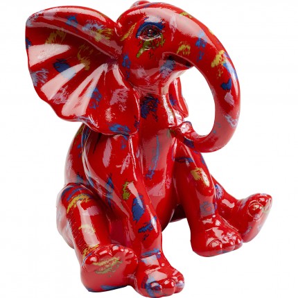 Deco elephant red Kare Design