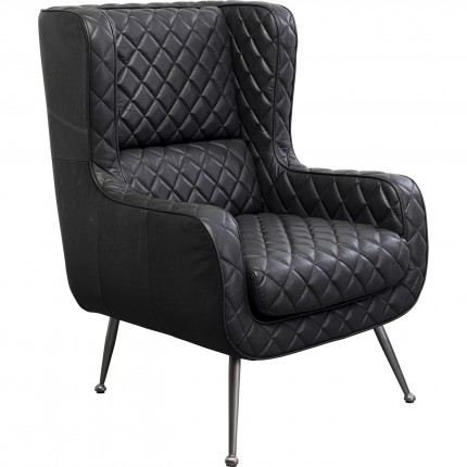 Armchair Nonna black Kare Design