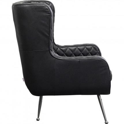 Armchair Nonna black Kare Design