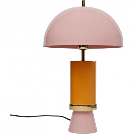 Table Lamp Josy pink and orange Kare Design