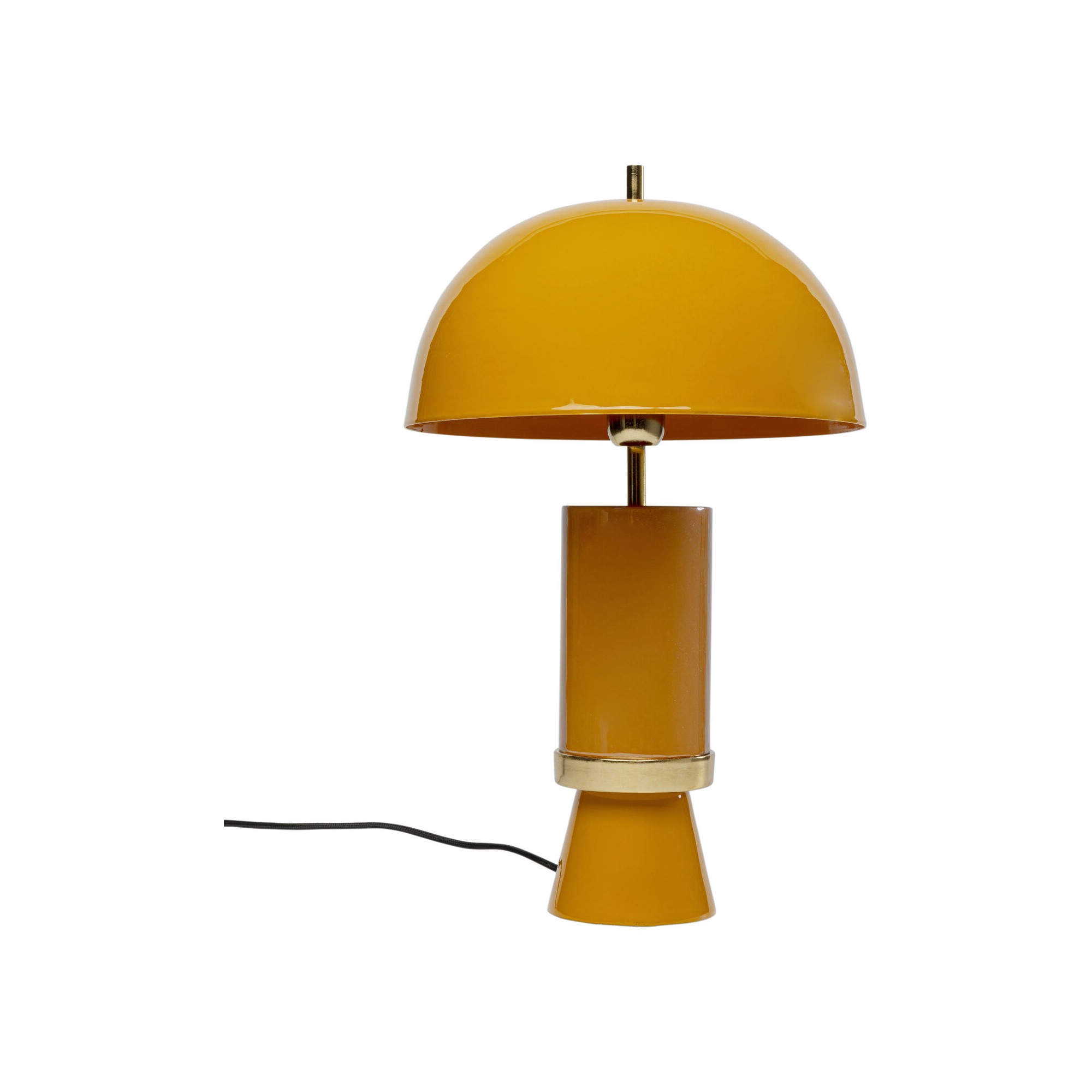 Lampe à poser Josy jaune 51cm